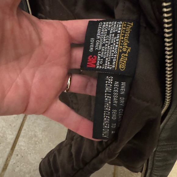 Wilsons Leather Black Men's Jacket - Picture 5 of 6